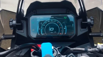 Beschermglas Pixsel Op de snelheidsmeter van de motorfiets CFMOTO 700MT 2023 + 6.8“