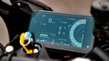 Beschermglas Pixsel Op de snelheidsmeter van de motorfiets CFMOTO 500SR VOOM 2024 + 6.8“