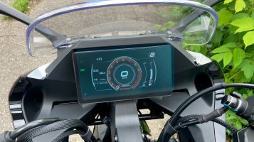 Beschermglas Pixsel Op de snelheidsmeter van de motorfiets CFMOTO 300SR 2023 + 6.9“