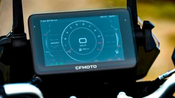 Beschermglas Pixsel Op de snelheidsmeter van de motorfiets CFMOTO 800MT EXPLORE 2023 + 9.9“