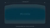Protective glass Pixsel for moto speedometer DUCATI STREETFIGHTER V4 2025 + 8.2“