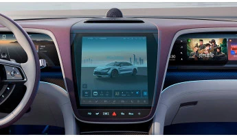 Verre protecteur Pixsel sur le moniteur YANGWANG U7 - 15.7“ 2025 -