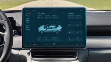 Beschermglas Pixsel Op de monitor POLESTAR 4 - 16.6“ 2023 -
