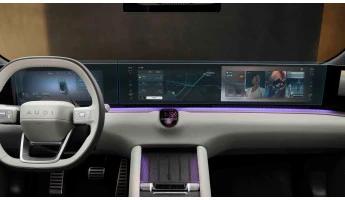 Verre protecteur Pixsel pour écran large (2 parties) AUDI E5 - 43.3“ 2025 -