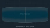 Verre protecteur Pixsel pour les miroirs AUDI E5 - 10.3“x2 2025 -
