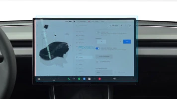 Beschermglas Pixsel Op de monitor TESLA MODEL Y - 16.5“ 2025 -