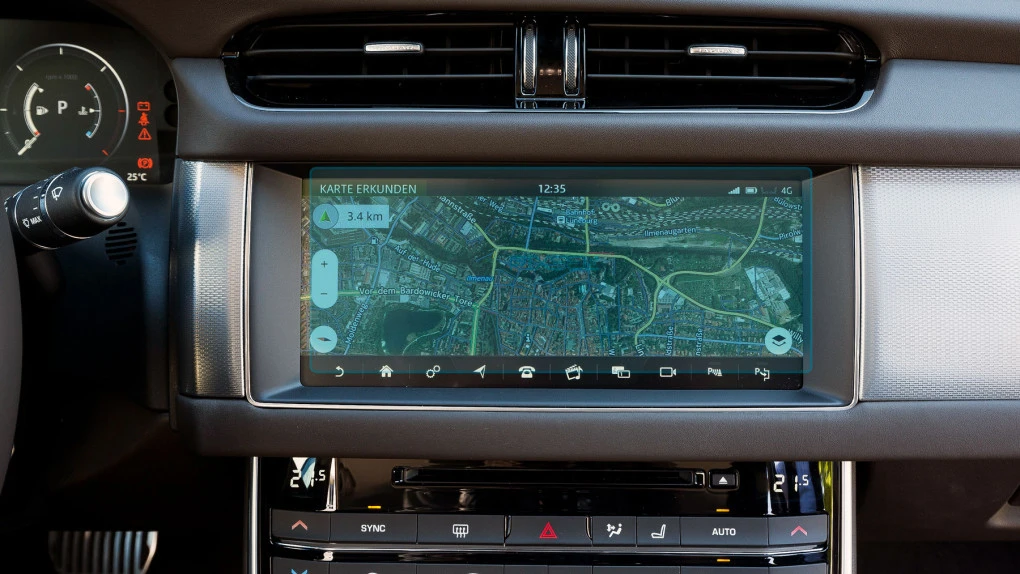Beschermglas Pixsel Op de monitor JAGUAR XF - 9.9“ 2016 - 2020